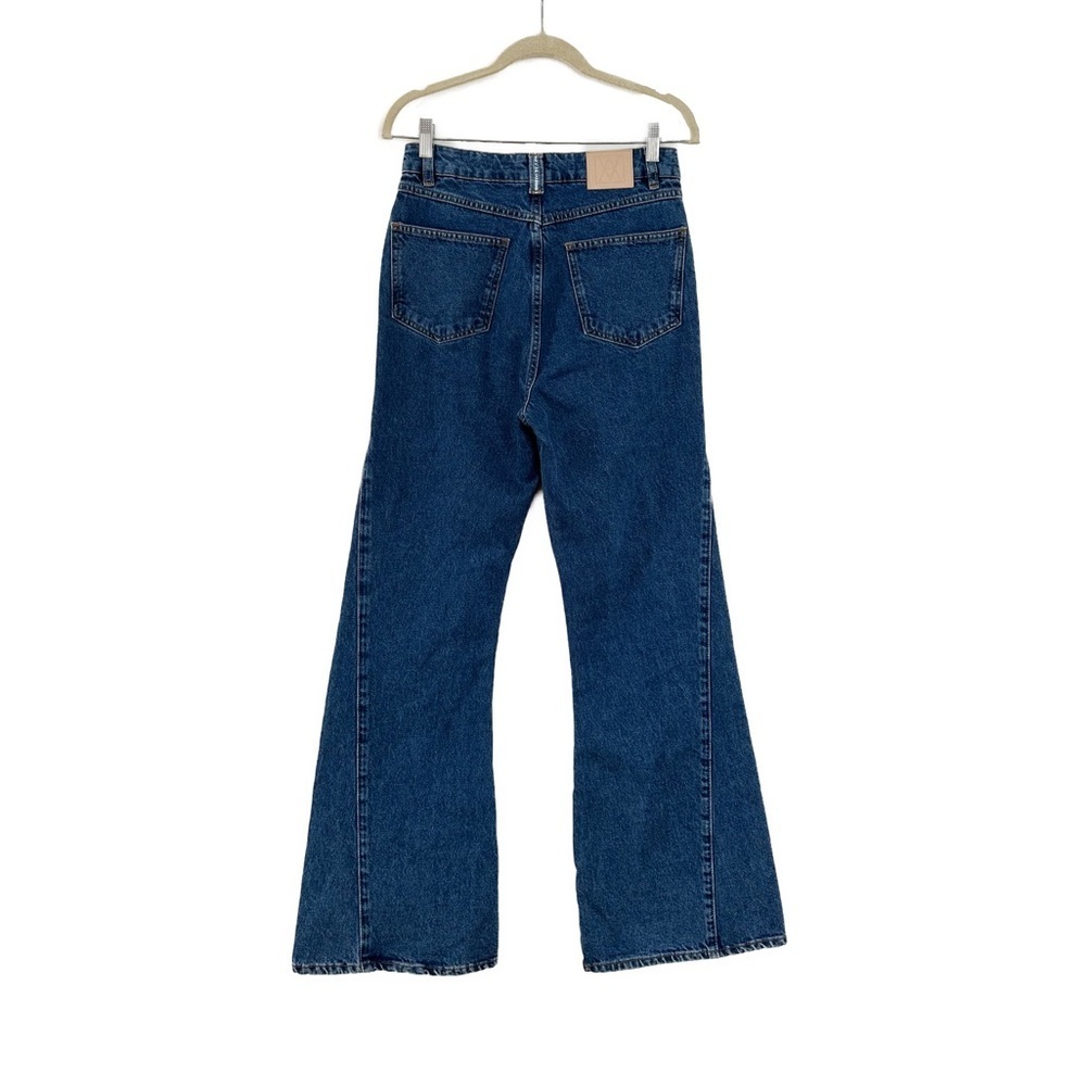 Amendi NEW Joni Mid Blue Flare High Rise Denim Jeans Size 27 - Picture 5 of 5